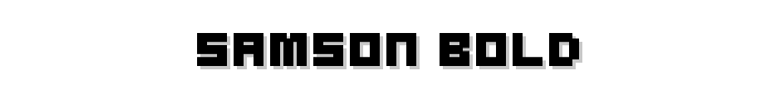 Samson Bold font